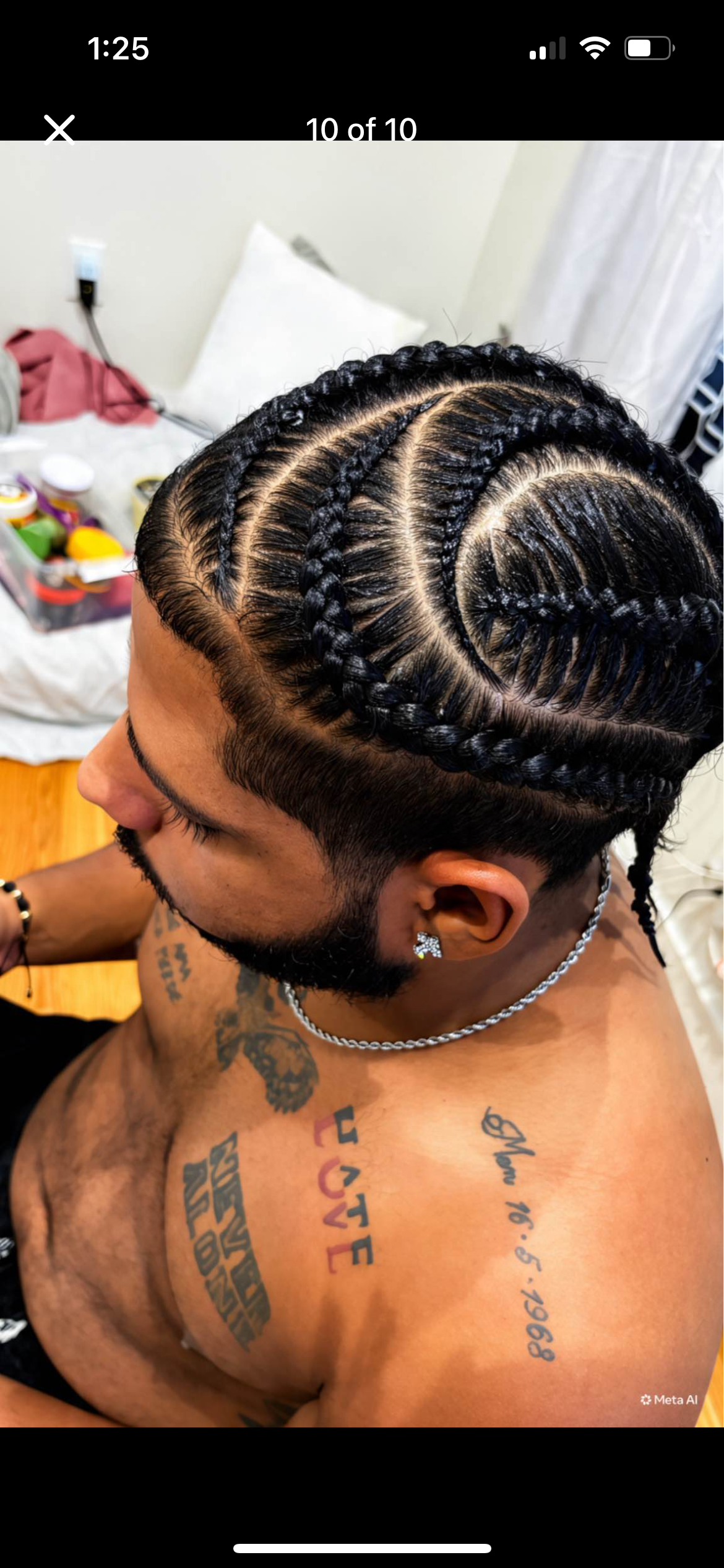 Men Stitch Braids