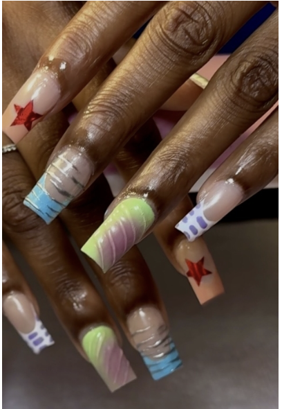TIER 3 - very detailed gel x set (all lengths included)