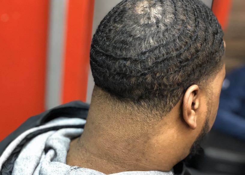 Adult Faded Cut/ Beard Included