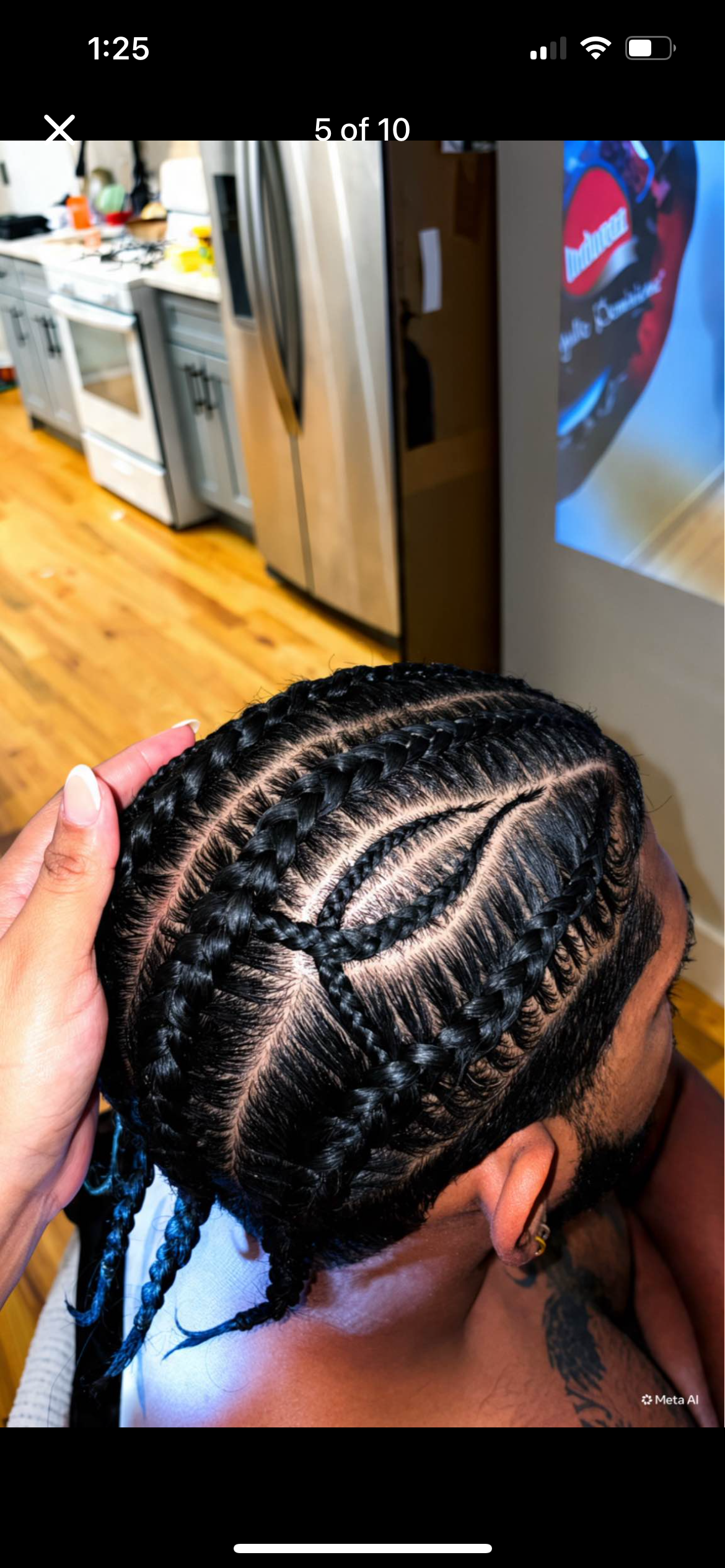 Men Freestyle Braids