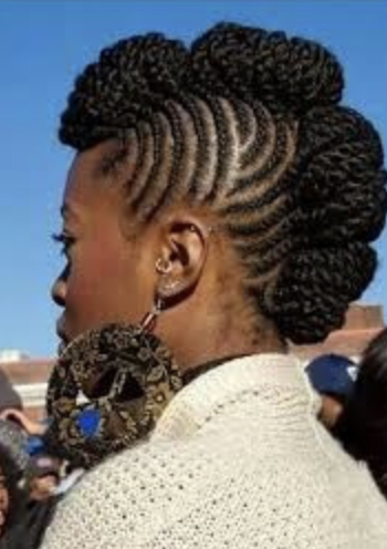 BRAIDED TWIST MOHAWK