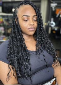 Bohemian Distressed Locs