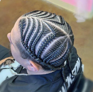 Men Cornrows Style 2