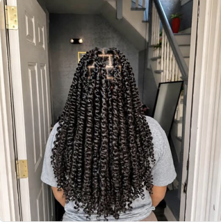 Long Twist Boho Braids